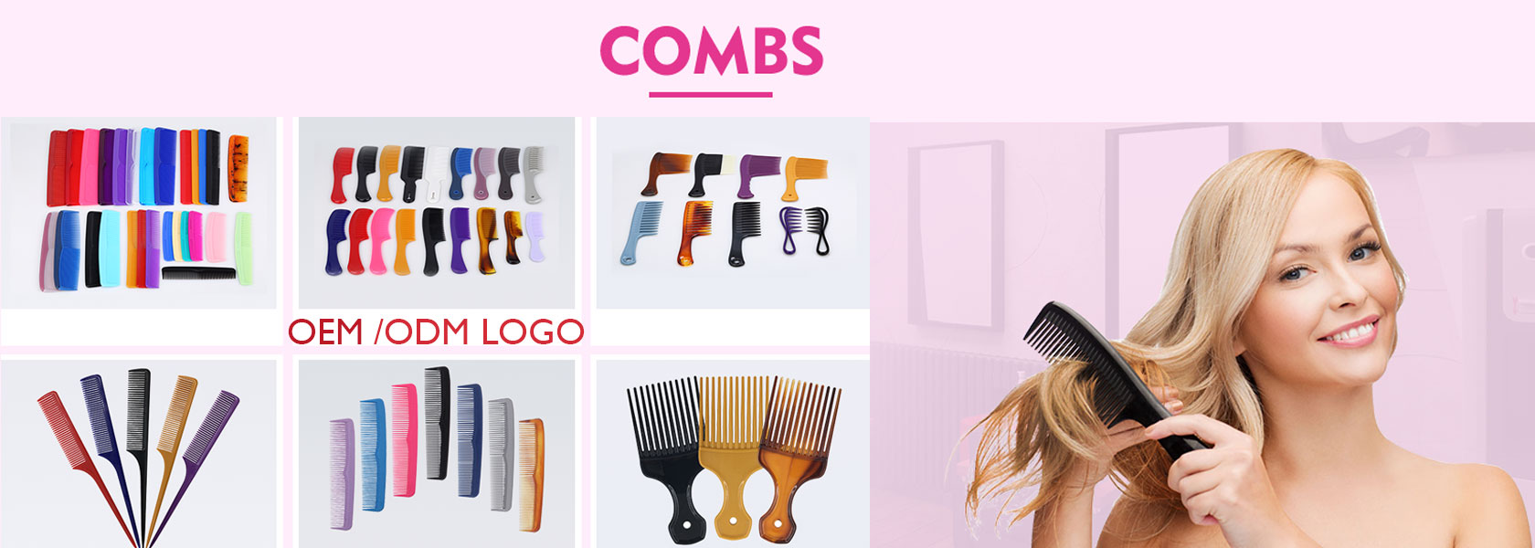 hair comb factory accpet customized your logo