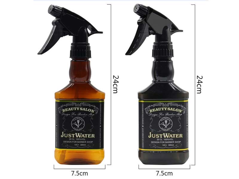 300ml Professional salon plastic trigger spray bottle new design sport hair salon plastic barber spray bottle for sale 