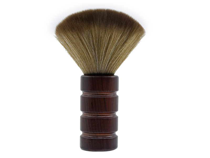Neck Face Duster Brush Cleaning Soft Barber Hairbrush Hair Sweep Brush Salon Hair Cleaning Brush Nylon Hair Styling tools logo