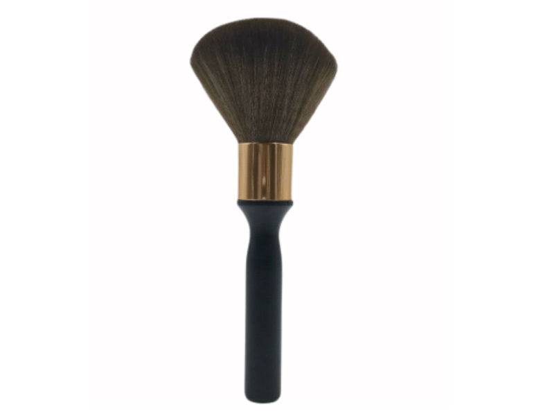 Short Handle Hair Cleaning Facial cleaning brush retractable powder brush Barber make up brushes  with logo