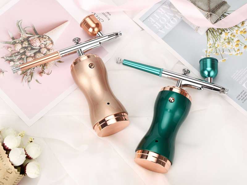 Upgraded Cordless Airbrush Kit with Air Compressor kit can add your logo