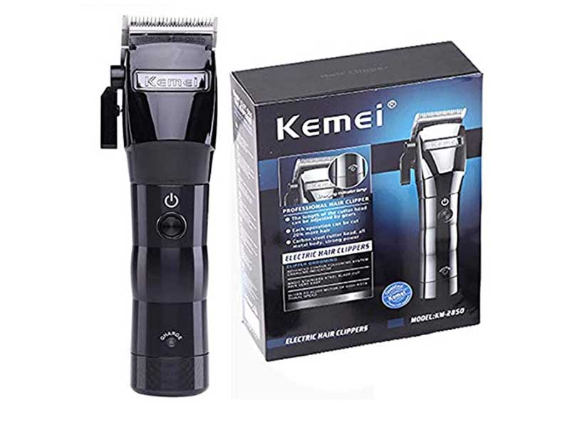 KEMEI Men's Electric Powerful Cordless Styling Tools Hair Clipper Trimmer Cutting Machine Haircut Trimming Powerful Rechargeable Professional Grooming Clippers