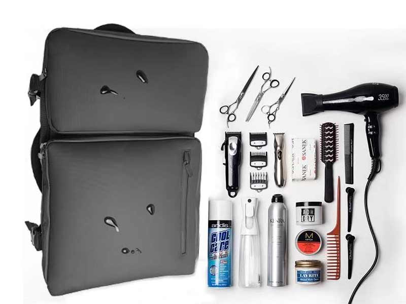 Fashion hair salon equipment bag waterproof Comfortable Barber tool bag organizer Barber Tool Travel Storage Backpack