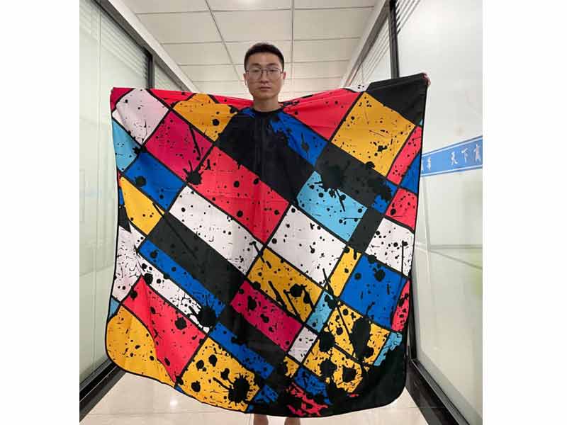 Mondrian barber salon cape