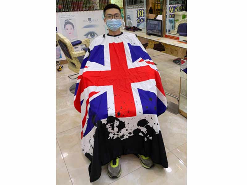 British barber cape