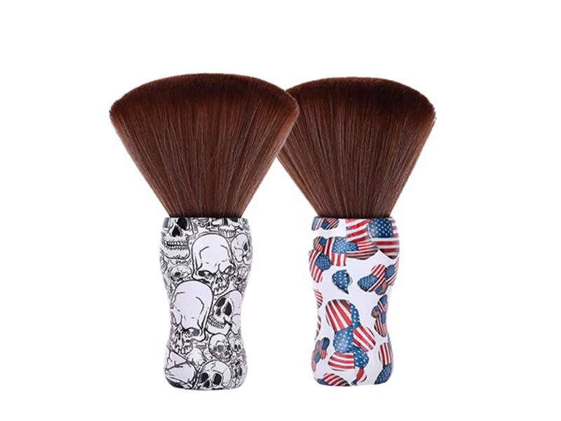 Water transfer broken hair nylon soft brush hairdressing tools hair cleaning brush