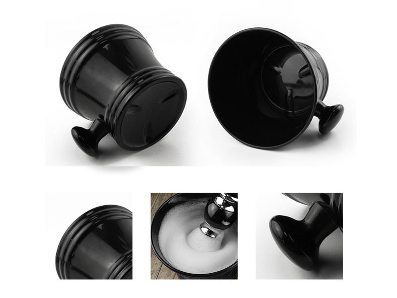 New plastic beard bubble bowl/barber shop shaving foam bowl/shave beard to make soap cup