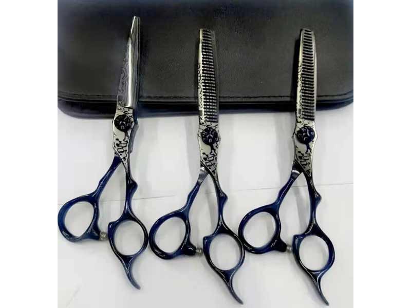 hair cutting scissors accept laser your logo