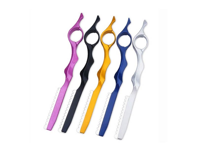 Hair Cutting Razor Professional Texturizing Cutting Razor with Replacement Stainless Steel Blades